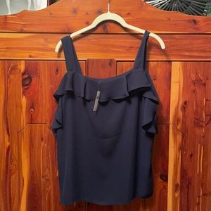 NWT Banana Republic ruffle top